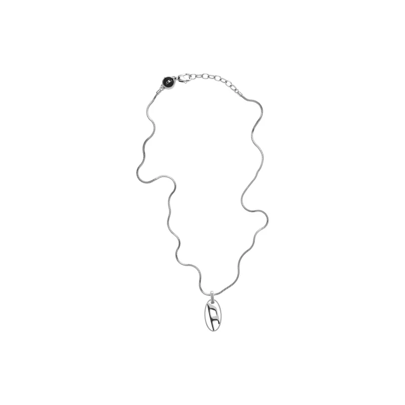 DIESEL Logo pendant Necklace-1