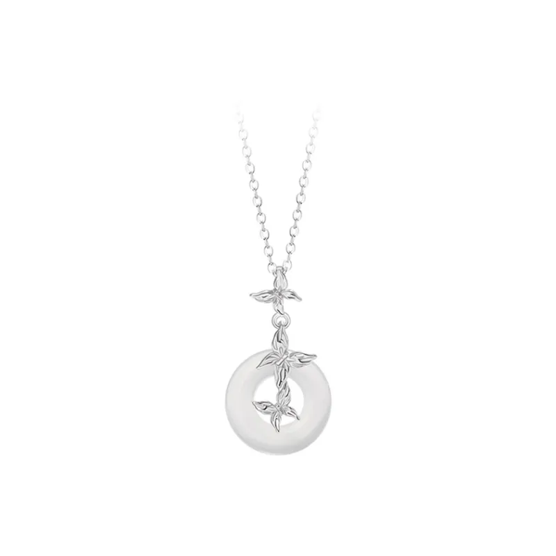 Ancient Jewelry Chalcedony Necklaces Women's-0