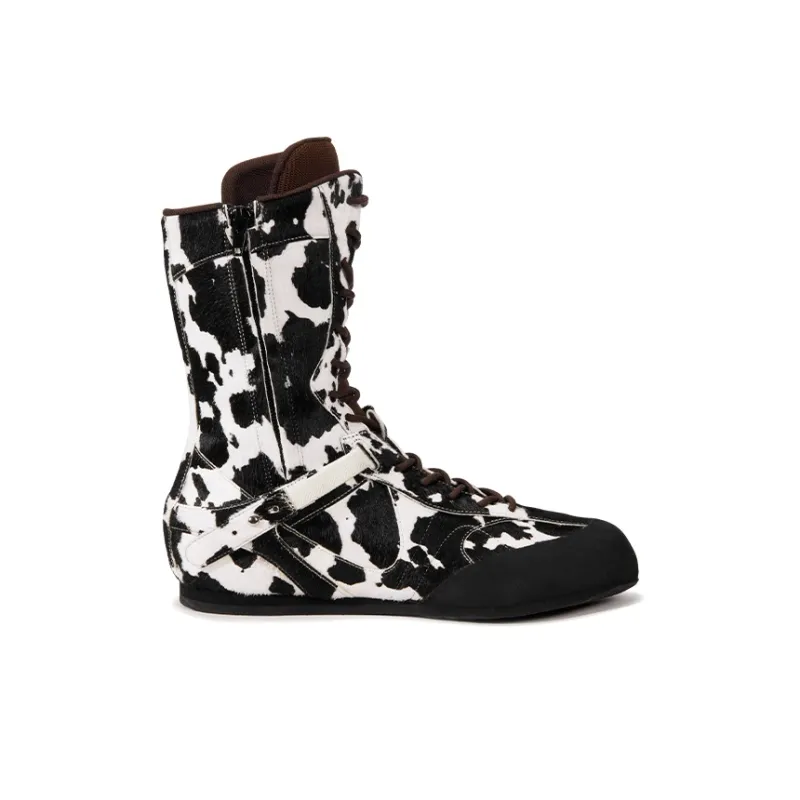 CONP Ankle Boots Unisex Multicolor Milk Texture-1