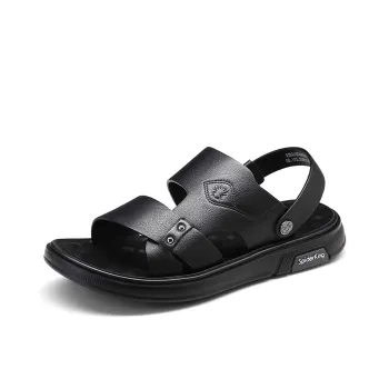 Spider King Beach Sandals Men's Black
