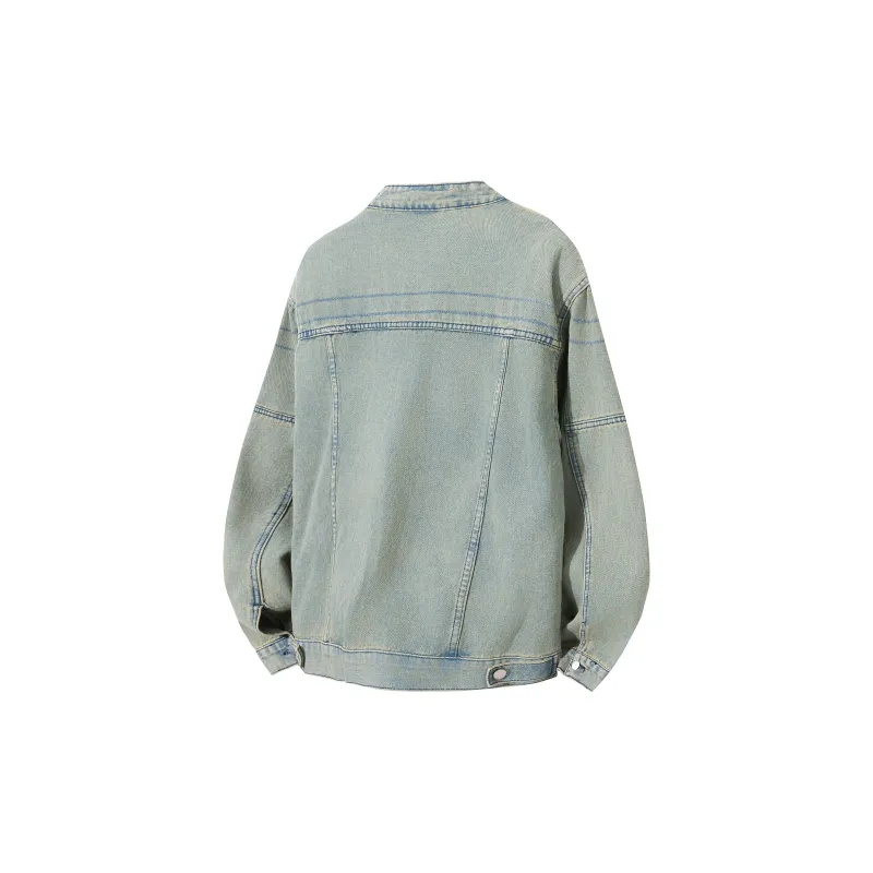 TESTUNG Classic Denim Jacket Unisex-3