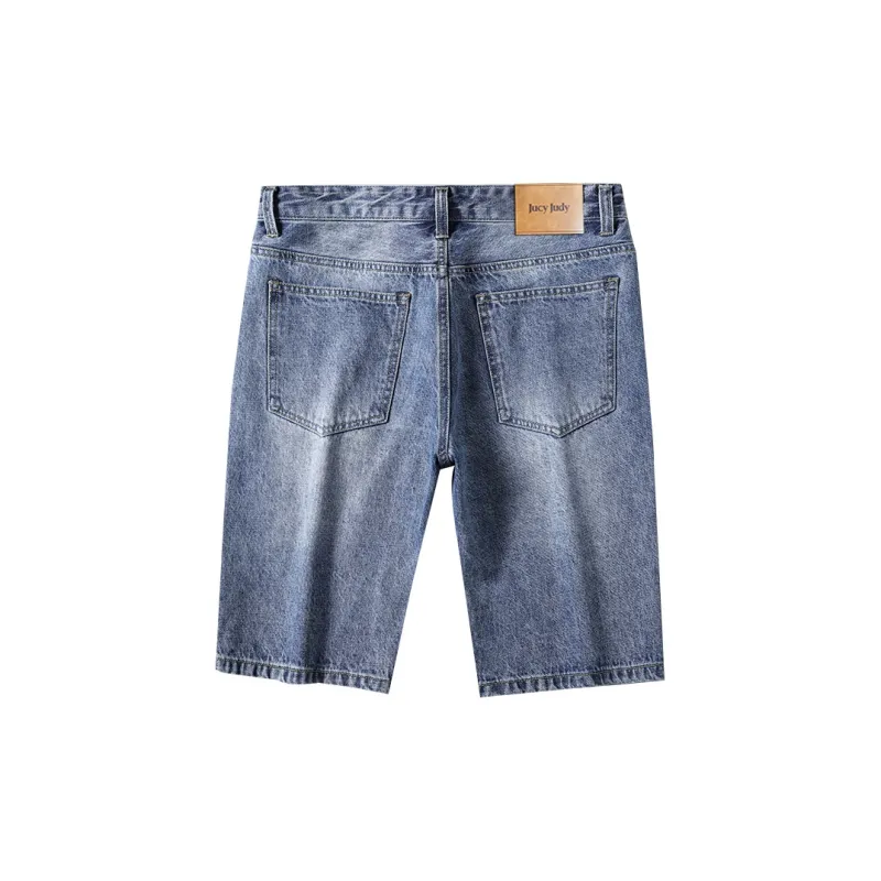 JUCY JUDY Denim Shorts Unisex Blue-1