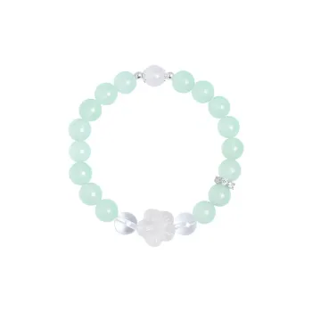 KINGFOCUS Chalcedony Jade Bracelets Women's