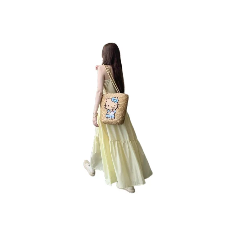 KAISER Slip Dresses Women's Yellow-1