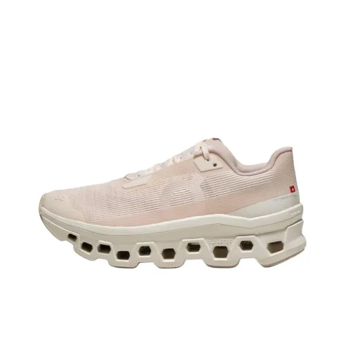 On Running CloudmOnster Void Dew Ivory Women's
