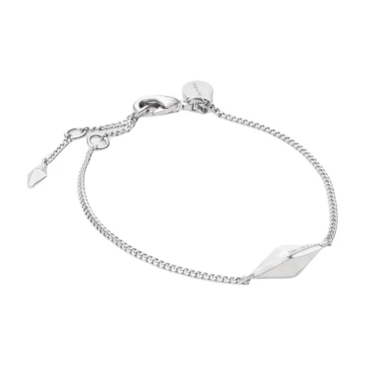 Jimmy Choo Brass Metal Bracelets Women's Silver-1