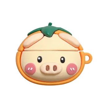 CHRROTA Compatibility With Baseus WM01 Silicone Persimmon Pig Headphone Sleeve Headphone Cases