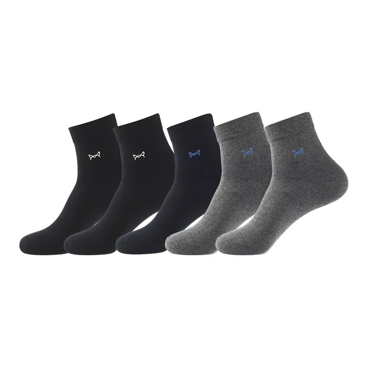 MIIOW Mid-Calf Socks Men's 5 Pack-2