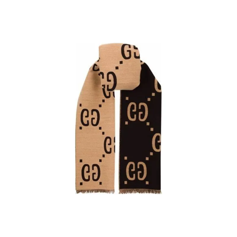 GUCCI Jacquard Gg Scarf-3