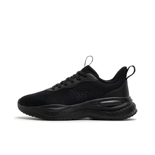 361° Anti-Slip And Wear-Resistant Breathable Low-Top Casual Shoes Women's Obsidian Black