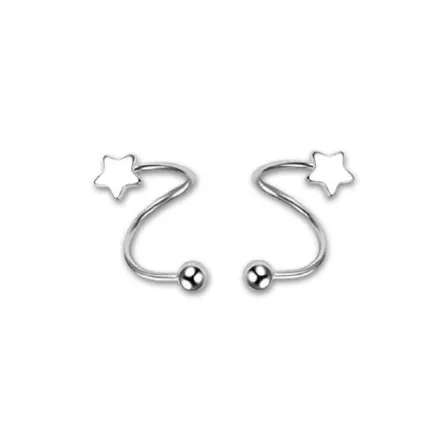 LuluCanaan Titanium Steel Stud Earrings Women's-3