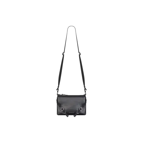 Givenchy Voyou Grained Calfskin Shoulder Bag Crossbody Bag Men's Black