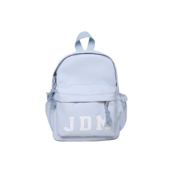 BUBM Nylon Compact Backpack Regular Unisex Sky Blue/White/Black/Pink