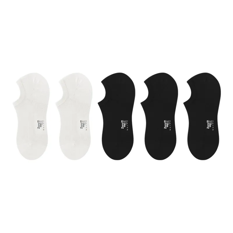 ZEROIN No Show Socks Unisex 5 Pack-22