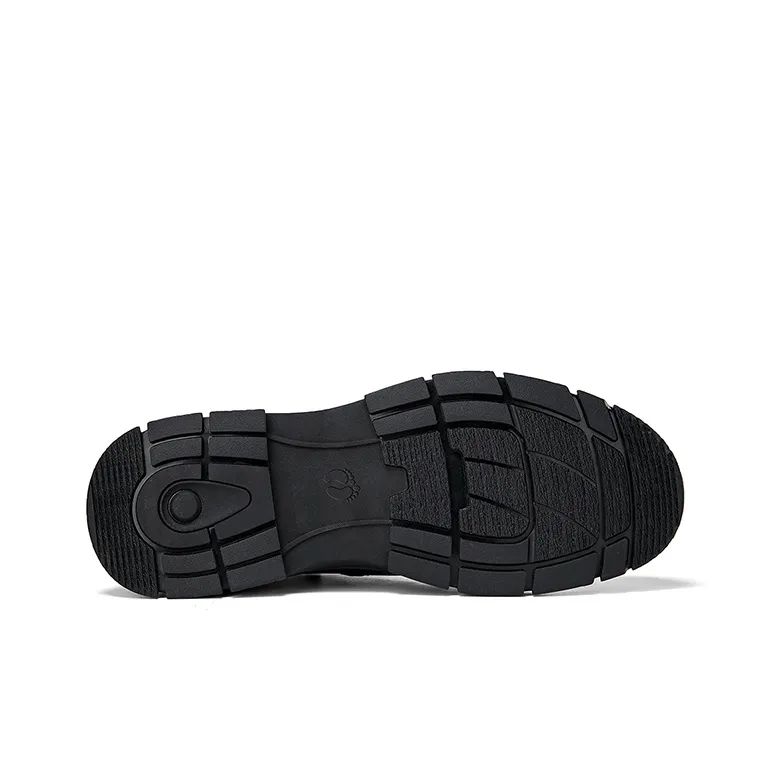 HANG TEN Men's Casual Shoes Men Mid Top Black/Brown-6