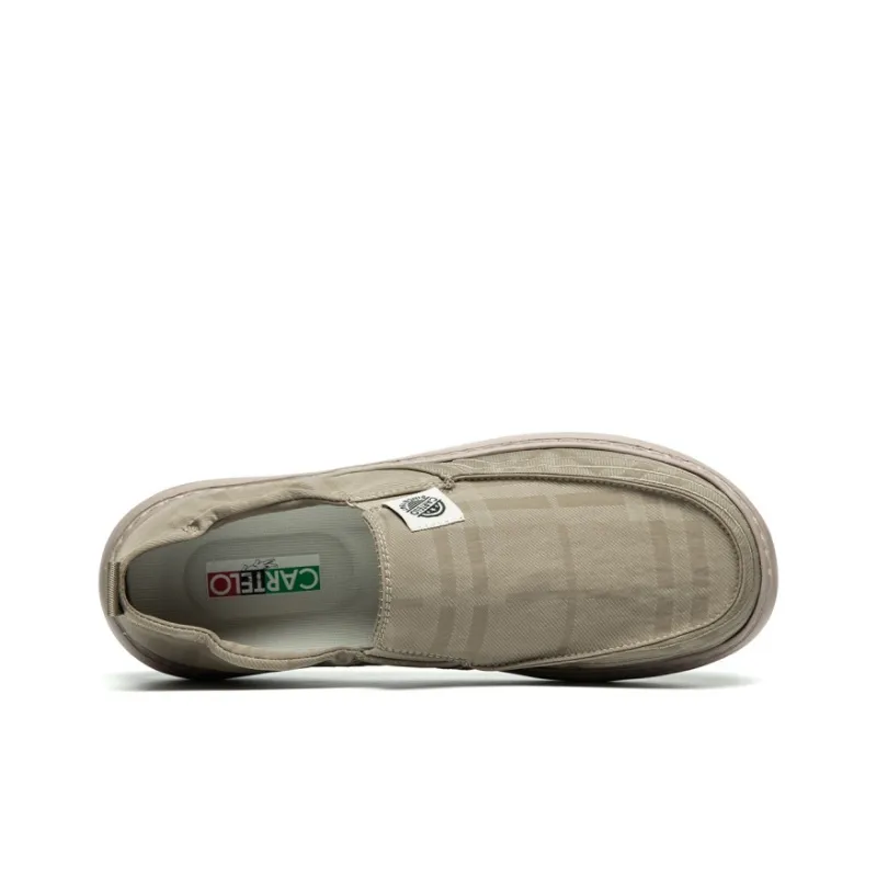 CARTELO Minimalist Style Water Repellent Shoes Canvas Casual Shoes Men's-1