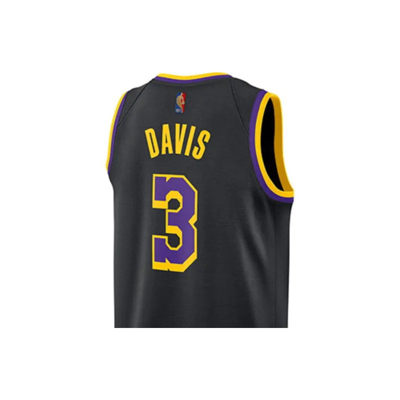Nike X NBA Basketball Jerseys Men Black-2