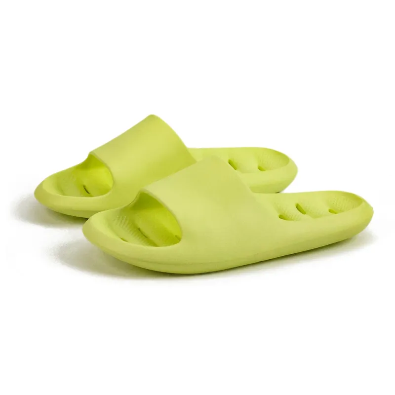 Golofi Bathroom Slippers Summer Cut Out Bathing Slip Resistant Squashy And Bouncy Feeling Indoor Home Toilet Slippers-3