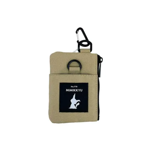 POKEMON Polyester Card Holder Unisex Khaki