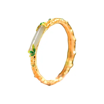 Fei Yu Bangles Pale Greenish White Jade Women's