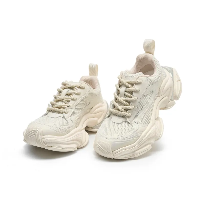 LEECAT STUDIO Slip Resistant, Abrasion Resistant, Breathable Low Top Chunky Sneakers Women's-3