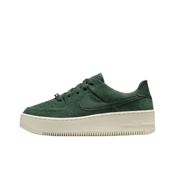 Nike Air Force 1 Anti Slip Wear Resistant Low Top Skateboard Shoes Women's Green