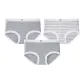 3 Pack (A Set-Dense Stripes+Fine Double Stripes+Linen Gray)
