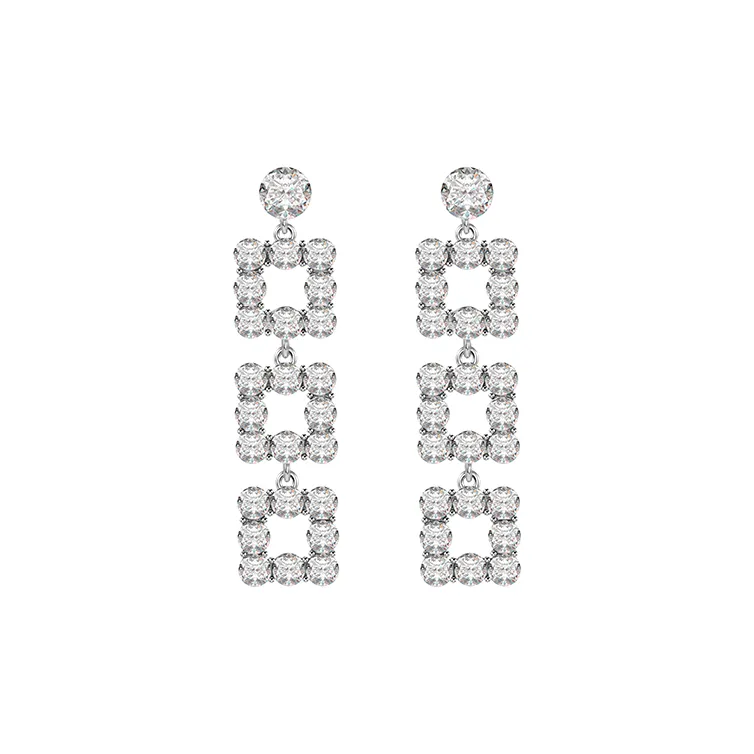 Abyb Charming S925 Silver Stud Earrings Women's-0