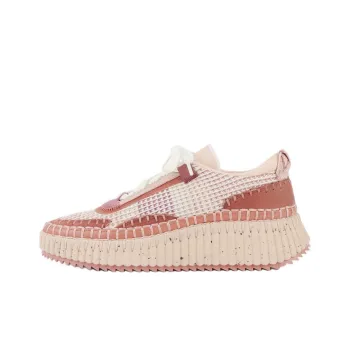 Chloé Nama Lace Up Sneakers Women's