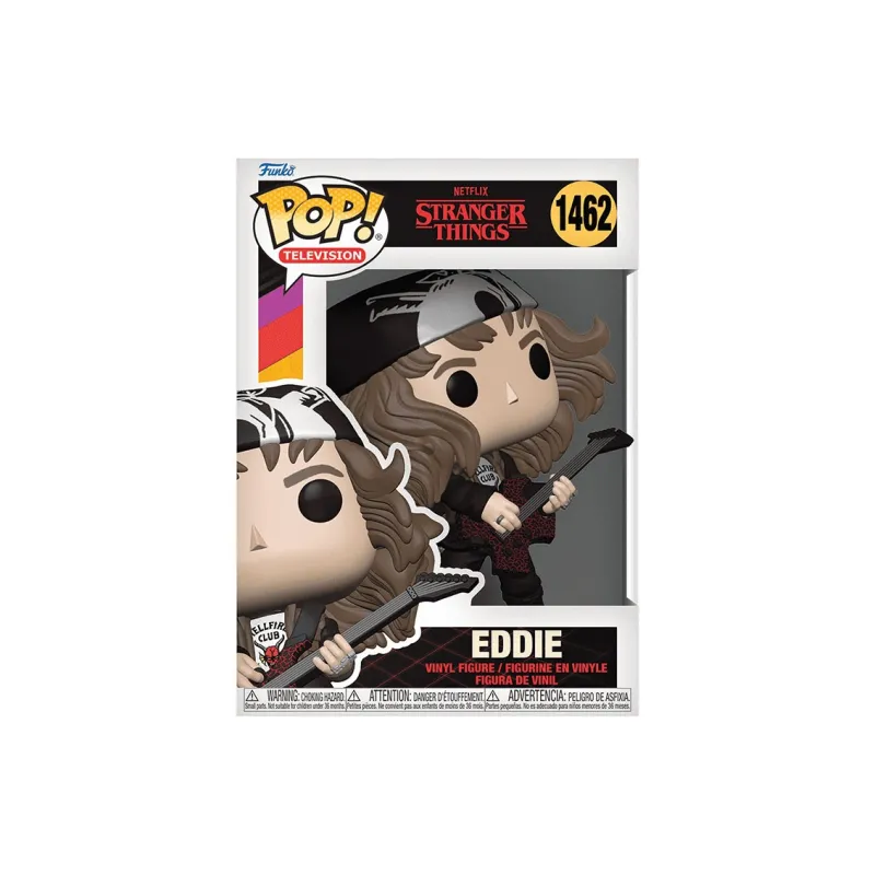 Funko Stranger Things Eddie Playing Guitar Chibi Figures-1