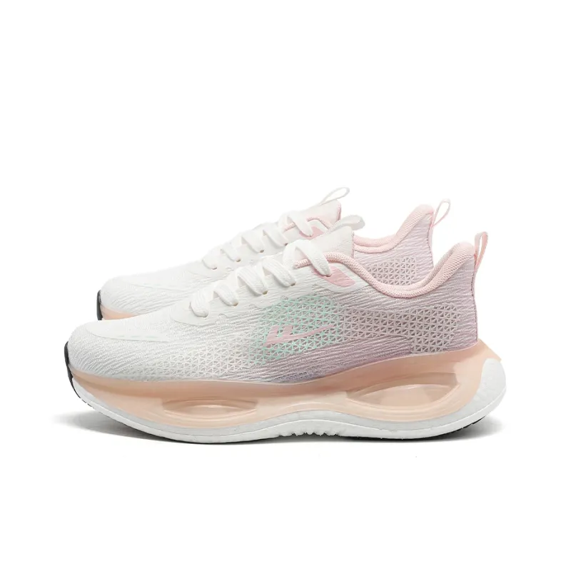 Warrior Cushioned Breathable Slip-Resistant Low-Top Casual Shoes Women's Mint Powder-1