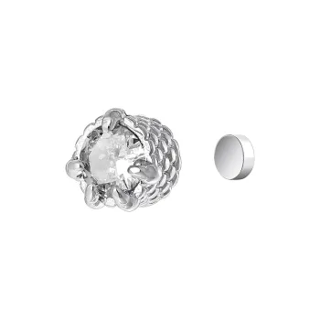 MISS XIA JWY Silver Plated Copper Clip On Earrings Unisex