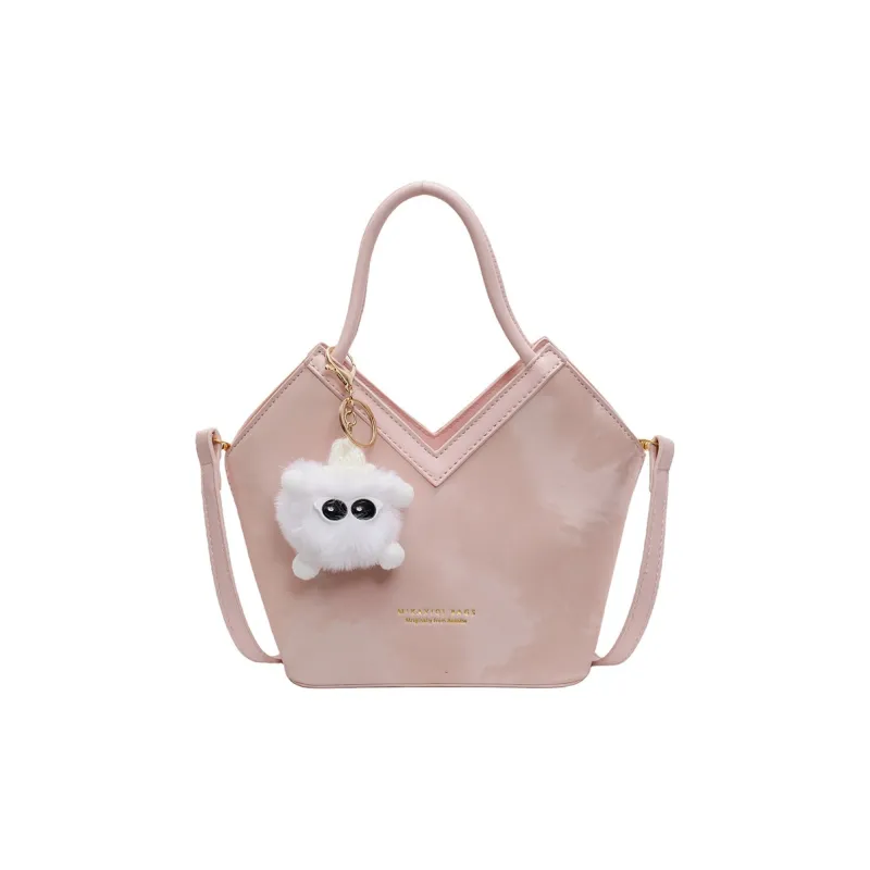 Yalu PU Handbag, Shoulder Bag, Crossbody Bag Regular Women's Blue/Brown/Pink/Gray/Black-9