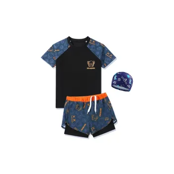 Youyou Swimming Sets Polyester, Elastane Frog Stroke Seaside Beach Parent And Kid Travel Kids'