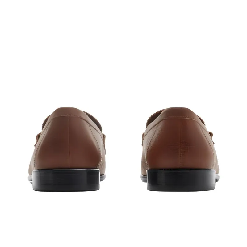 Burberry Runway Loafers Men's Brown-3