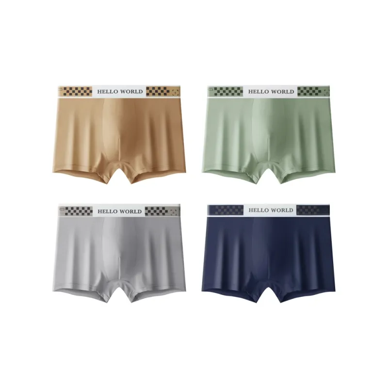 PLANDOO Underpants Men's 4 Pack-20