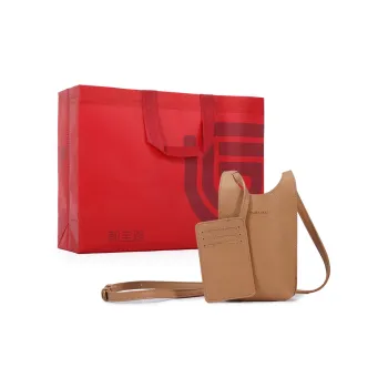 Dubaolu Synthetic Leather Cell Phone Pouch Shoulder Bag Women's Multicolor