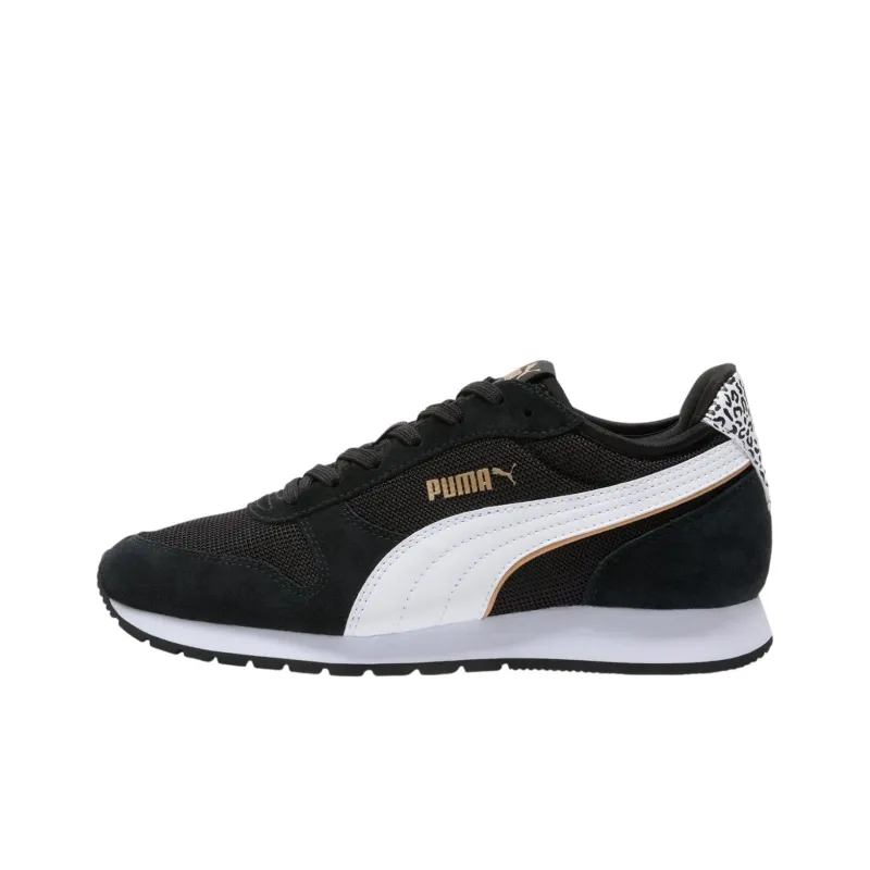 PUMA ST MILER Anti Slip Wear Resistant Low Top Casual Running Shoes Women's Black-0