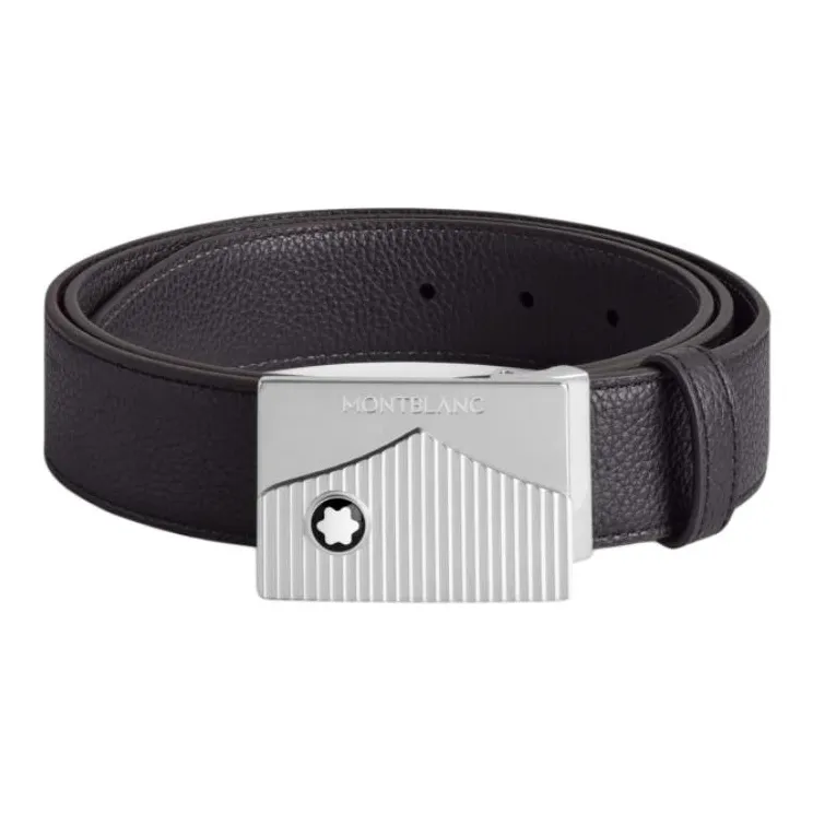 MONTBLANC Reversible Leather Belt-0