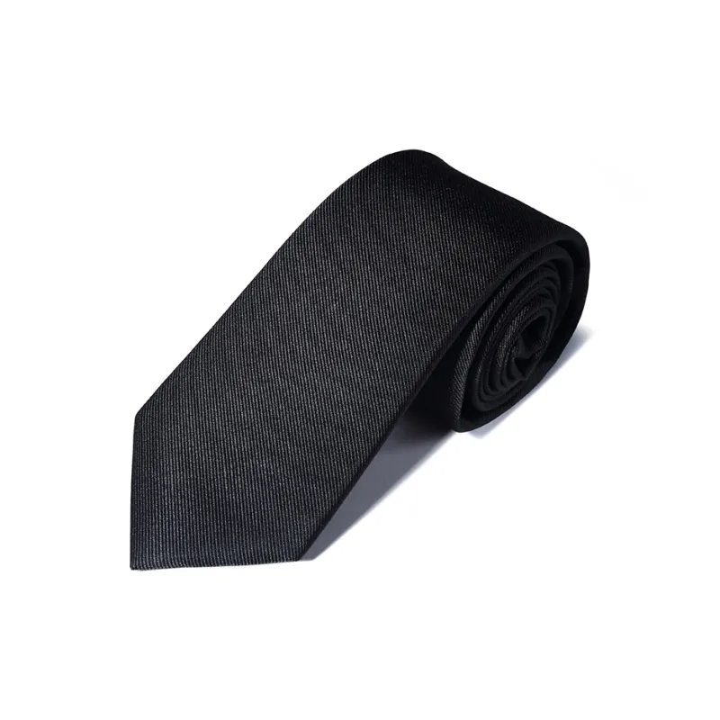 WILLIAM MILTON Mulberry Silk Ties Men's Black High End Business Formal Luxury Accessories Gift Box Set-5