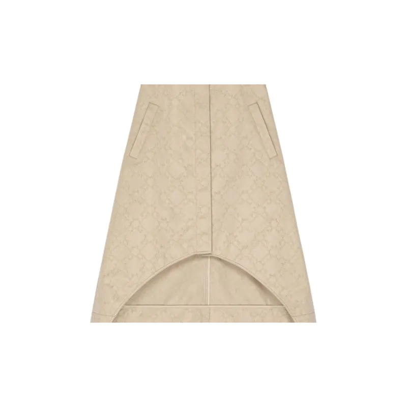 Givenchy Monogram 72 Asymmetric Midi Skirt-3