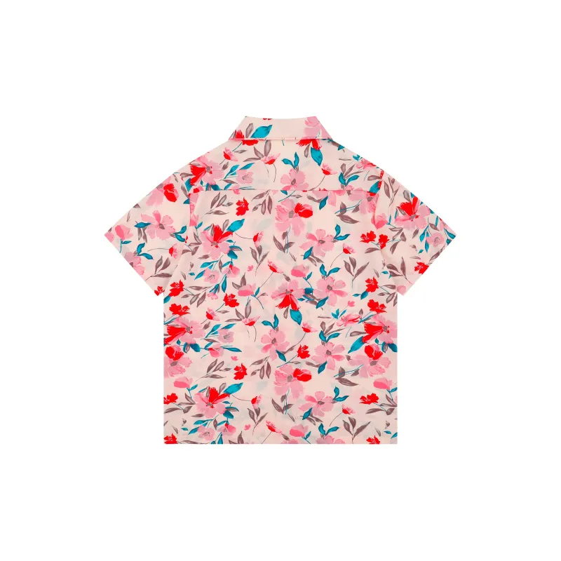 Ang2 Stu Shirts Unisex Floral Pink-1