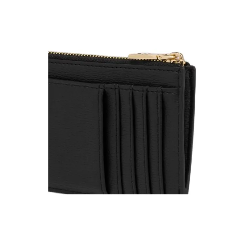 LOVE MOSCHINO Synthetic Leather Wallet Women's Black-4
