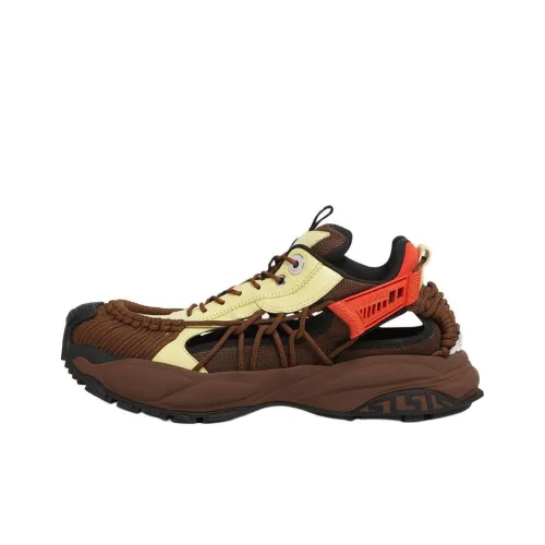FANSIZHE Versace Mercury M_VS_01 Low-Top Casual Shoes Men's Brown