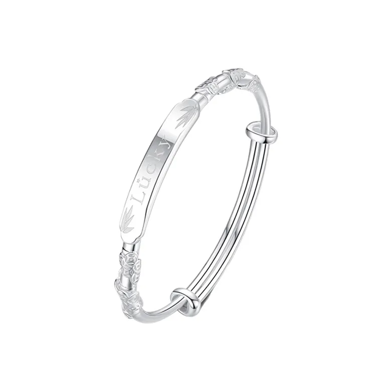 DAISY BEAUTY S999 Fine Silver Bangles Women's-0