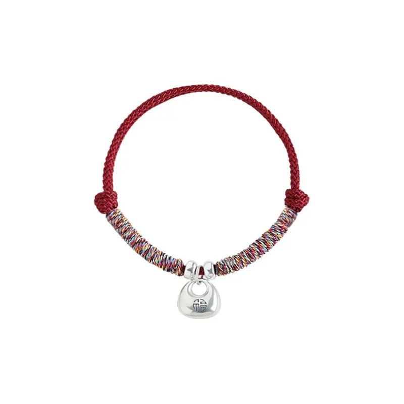 CHINA GOLD 999 Fine Silver Bracelets Unisex-0