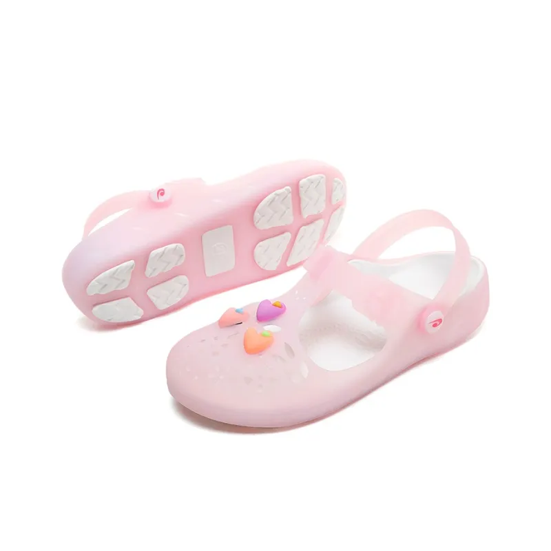 JSWEI Abrasion Resistant Slip Resistant Wrap toe Slippers Women's-1