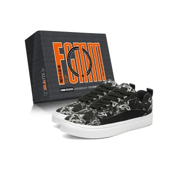 FCMM Low Top Canvas Shoes Unisex Box Included