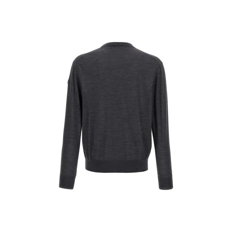 Moncler Logo Patch Knitted Jumper-6