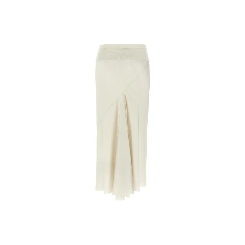 RICK OWENS/RO Casual Long Skirt Women's Beige-1